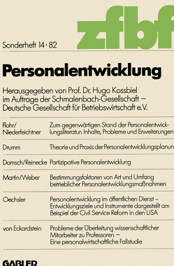 Personalentwicklung von Kossbiel,  Hugo