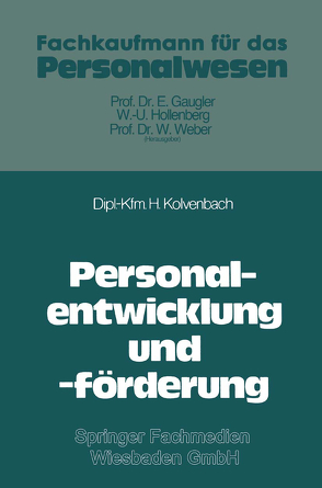 Personalentwicklung und -förderung von Kolvenbach,  Horst