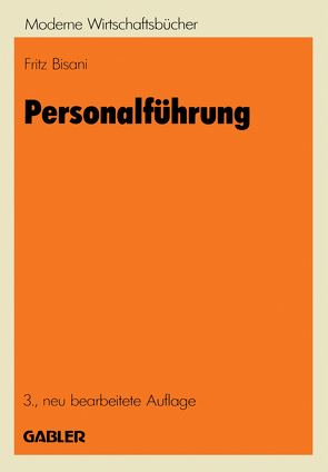 Personalführung von Bisani,  Fritz