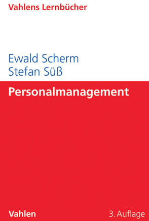 Personalmanagement von Scherm,  Ewald, Süess,  Stefan