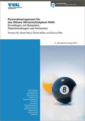 Personalmanagement für das Höhere Wirtschaftsdiplom HWD von Hirt,  Thomas, Müller,  Christa, Pifko,  Clarisse