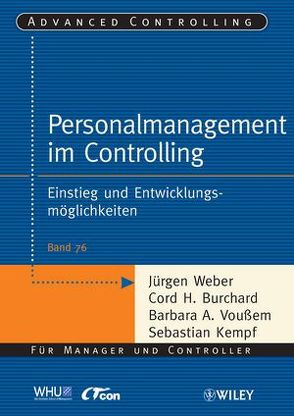 Personalmanagement im Controlling von Burchard,  Cord H., Kempf,  Sebastian, Voußem,  Barbara A., Weber,  Juergen