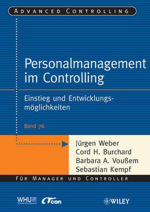 Personalmanagement im Controlling von Burchard,  Cord H., Kempf,  Sebastian, Voußem,  Barbara A., Weber,  Juergen