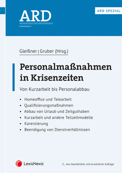 Personalmaßnahmen in Krisenzeiten von Florian,  Schrenk, Gleißner,  Rolf, Gruber,  Bernhard W, Hitz,  Wolfram, Lindmayr,  Manfred