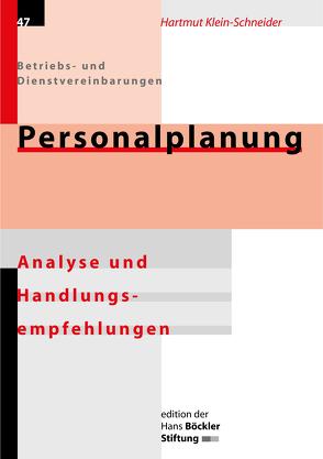 Personalplanung von Klein-Schneider,  Hartmut