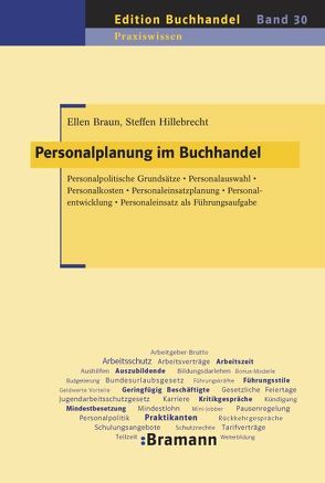 Personalplanung im Buchhandel von Braun,  Ellen, Hillebrecht,  Steffen