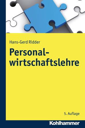 Personalwirtschaftslehre von Ridder,  Hans-Gerd