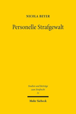 Personelle Strafgewalt von Beyer,  Nicola