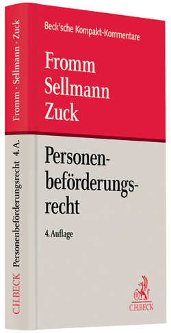 Personenbeförderungsrecht von Fey,  Michael, Fromm,  Günter, Meyer,  Karlheinz, Sellmann,  Klaus-Albrecht, Zuck,  Holger