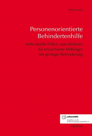 Personenorientierte Behindertenhilfe von Gross,  Peter