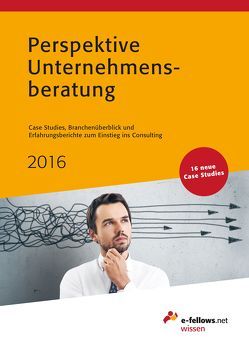 Perspektive Unternehmensberatung 2016 von Friedl,  Anna, Gresz,  Katrin, Hies,  Michael