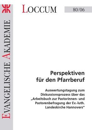 Perspektiven für den Pfarrberuf von Laube,  Martin