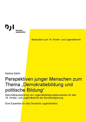 Perspektiven junger Menschen zum Thema „Demokratiebildung und politische Bildung“ von Salihi,  Nadine