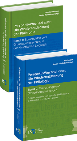 PerspektivWechsel oder: Die Wiederentdeckung der Philologie Band 1 und Band 2 im Gesamtpaket von Bartsch,  Nina, Kwekkeboom,  Sarah, Schultz-Balluff,  Simone, Waldenberger,  Sandra