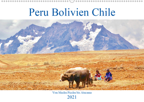 Peru Bolivien Chile (Wandkalender 2021 DIN A2 quer) von Werner,  Reinhard