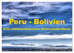 Peru – Bolivien. Eine südamerikanische Zwei-Länder-Reise (Wandkalender 2024 DIN A2 quer), CALVENDO Monatskalender von Langenkamp,  Wolfgang-A.