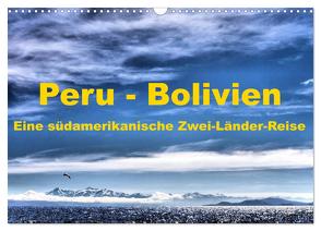 Peru – Bolivien. Eine südamerikanische Zwei-Länder-Reise (Wandkalender 2024 DIN A3 quer), CALVENDO Monatskalender von Langenkamp,  Wolfgang-A.