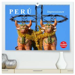 Perú. Impressionen (hochwertiger Premium Wandkalender 2024 DIN A2 quer), Kunstdruck in Hochglanz von Stanzer,  Elisabeth