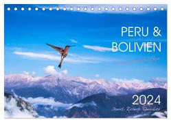 Peru und Bolivien – Traumlandschaften (Tischkalender 2024 DIN A5 quer), CALVENDO Monatskalender von Ricardo González Photography,  Daniel