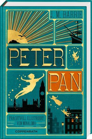 Peter Pan von Barrie,  James M., MinaLima Design, Wilms,  Bernd