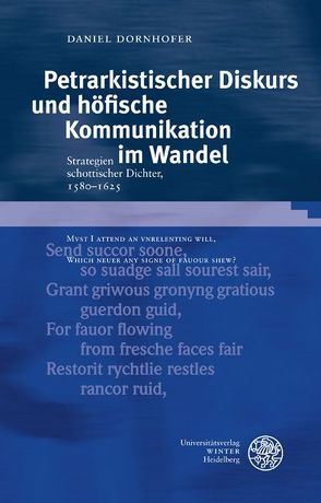 Petrarkistischer Diskurs und höfische Kommunikation im Wandel von Dornhofer,  Daniel