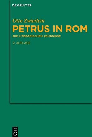 Petrus in Rom von Zwierlein,  Otto