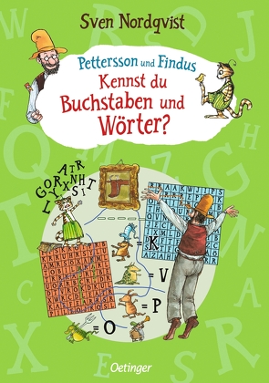 Pettersson und Findus. Kennst du Buchstaben und Wörter? von Nordqvist,  Sven