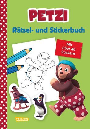 Petzi: Rätsel- und Stickerbuch von Leintz,  Laura