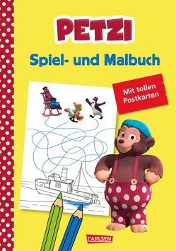 Petzi: Spiel- und Malbuch von Leintz,  Laura