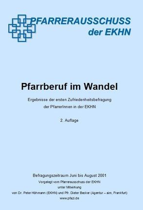 Pfarrberuf im Wandel von Becker,  Dieter, Dautermann,  Richard