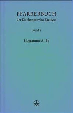 Pfarrerbuch der Kirchenprovinz Sachsen