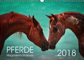 Pferde – Magdalena Strakova (Wandkalender 2018 DIN A3 quer) von Strakova,  Magdalena