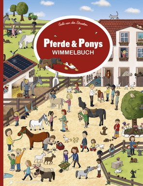 Pferde und Ponys Wimmelbuch Pocket von van der Straeten,  Gabi