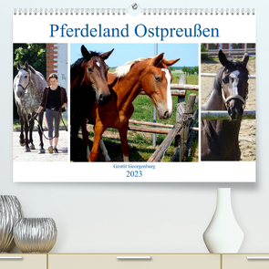 Pferdeland Ostpreußen – Gestüt Georgenburg (Premium, hochwertiger DIN A2 Wandkalender 2023, Kunstdruck in Hochglanz) von von Loewis of Menar,  Henning