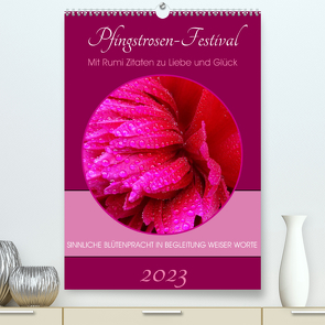 Pfingstrosen-Festival (Premium, hochwertiger DIN A2 Wandkalender 2023, Kunstdruck in Hochglanz) von Benkwitz,  Doris
