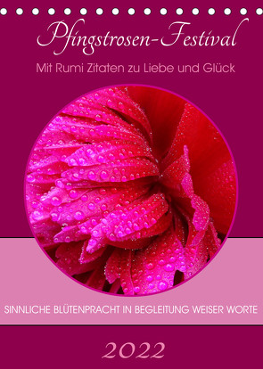 Pfingstrosen-Festival (Tischkalender 2022 DIN A5 hoch) von Benkwitz,  Doris