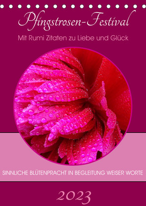Pfingstrosen-Festival (Tischkalender 2023 DIN A5 hoch) von Benkwitz,  Doris
