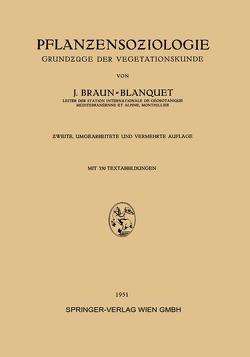 Pflanzensoziologie von Braun-Blanquet,  Josias