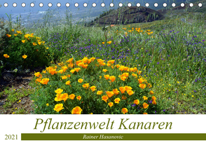 Pflanzenwelt Kanaren (Tischkalender 2021 DIN A5 quer) von www.teneriffaurlaub.es by Rainer Hasanovic,  ©