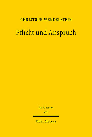 Pflicht und Anspruch von Wendelstein,  Christoph