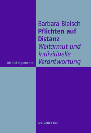 Pflichten auf Distanz von Bleisch,  Barbara