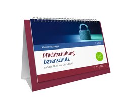 Pflichtschulung Datenschutz von Buckstegge,  Svenja, Kieser,  Timo