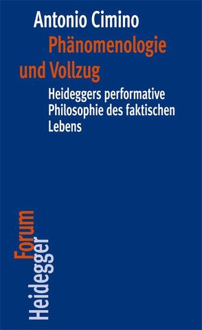 Phänomenologie und Vollzug von Cimino,  Antonio