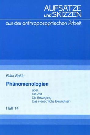 Phänomenologien von Beltle,  Erika