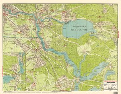 Pharus-Plan Berlin-Oberspree 1919 (Köpenick, Friedrichshagen, Erkner, Grünau, Gosen)