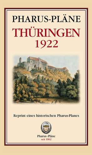 Pharus-Plan Thüringen 1922