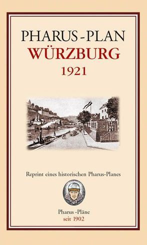 Pharus-Plan Würzburg 1921