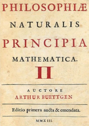 PHILOSOPHIAE NATURALIS PRINCIPIA MATHEMATICA II von Büttgen,  Arthur