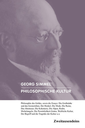 Philosophische Kultur von Simmel,  Georg