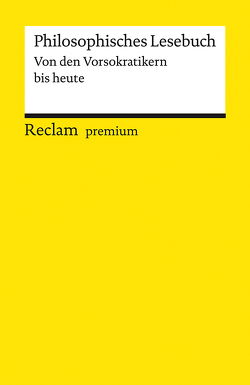 Philosophisches Lesebuch von Lessing,  Hans-Ulrich, Steenblock,  Volker